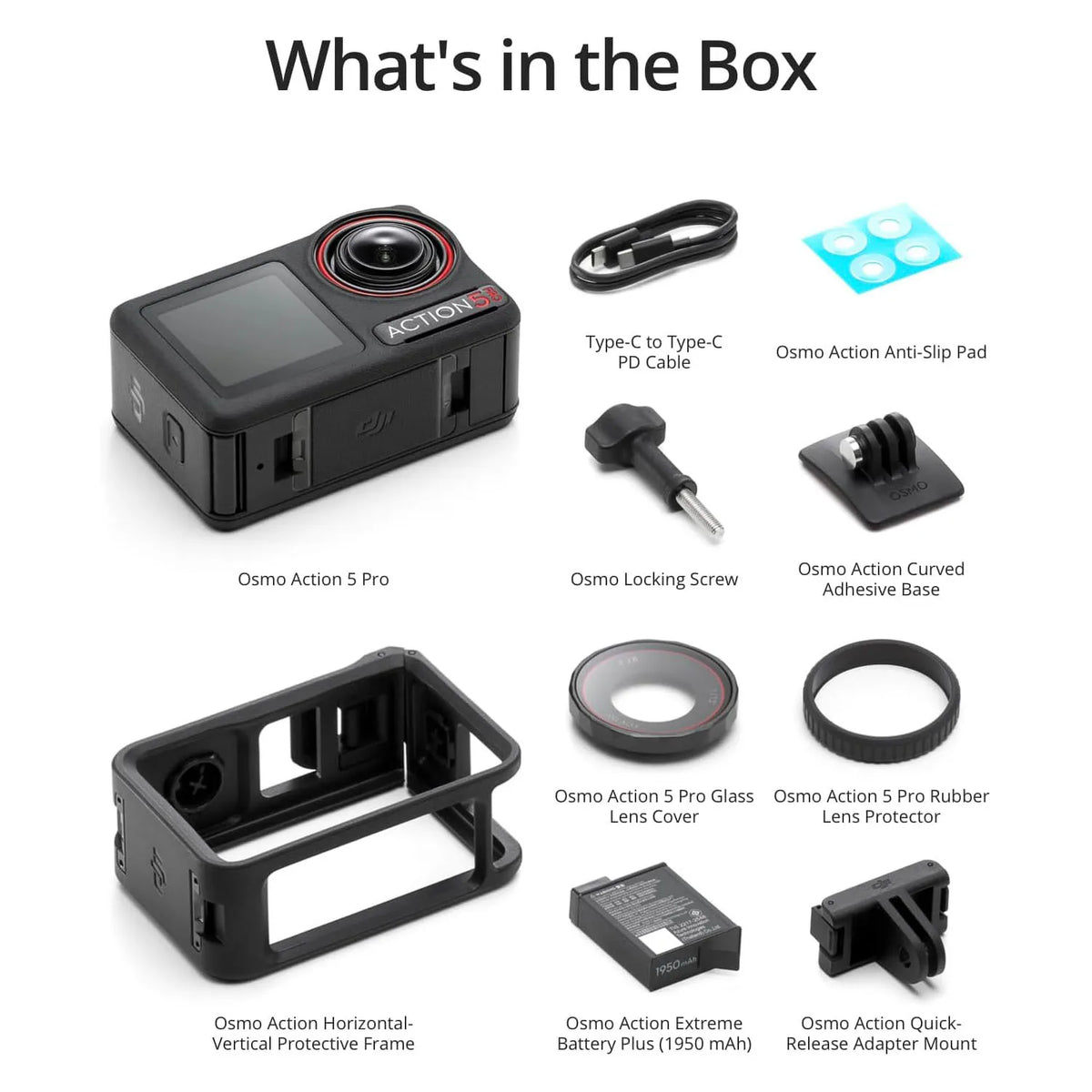 DJI Osmo Action 5 Pro Waterproof Stabilized 4K Action Camera