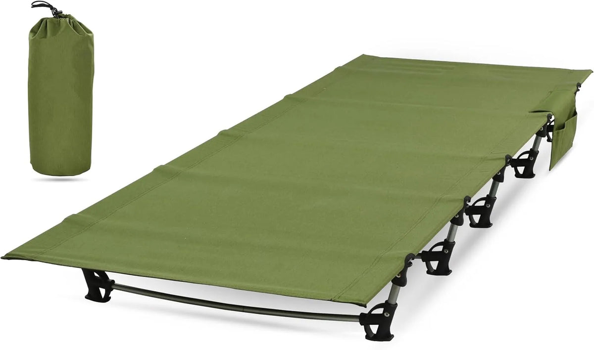 Portable Folding Camping Cot for Outdoor Travel and Backpacking