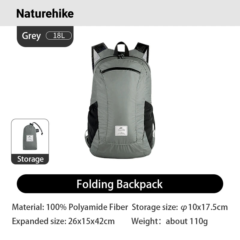 Naturehike Ultralight Waterproof Foldable Hiking Backpack