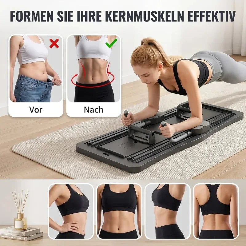 Foldable Pilates Board for Core and Full Body Workouts