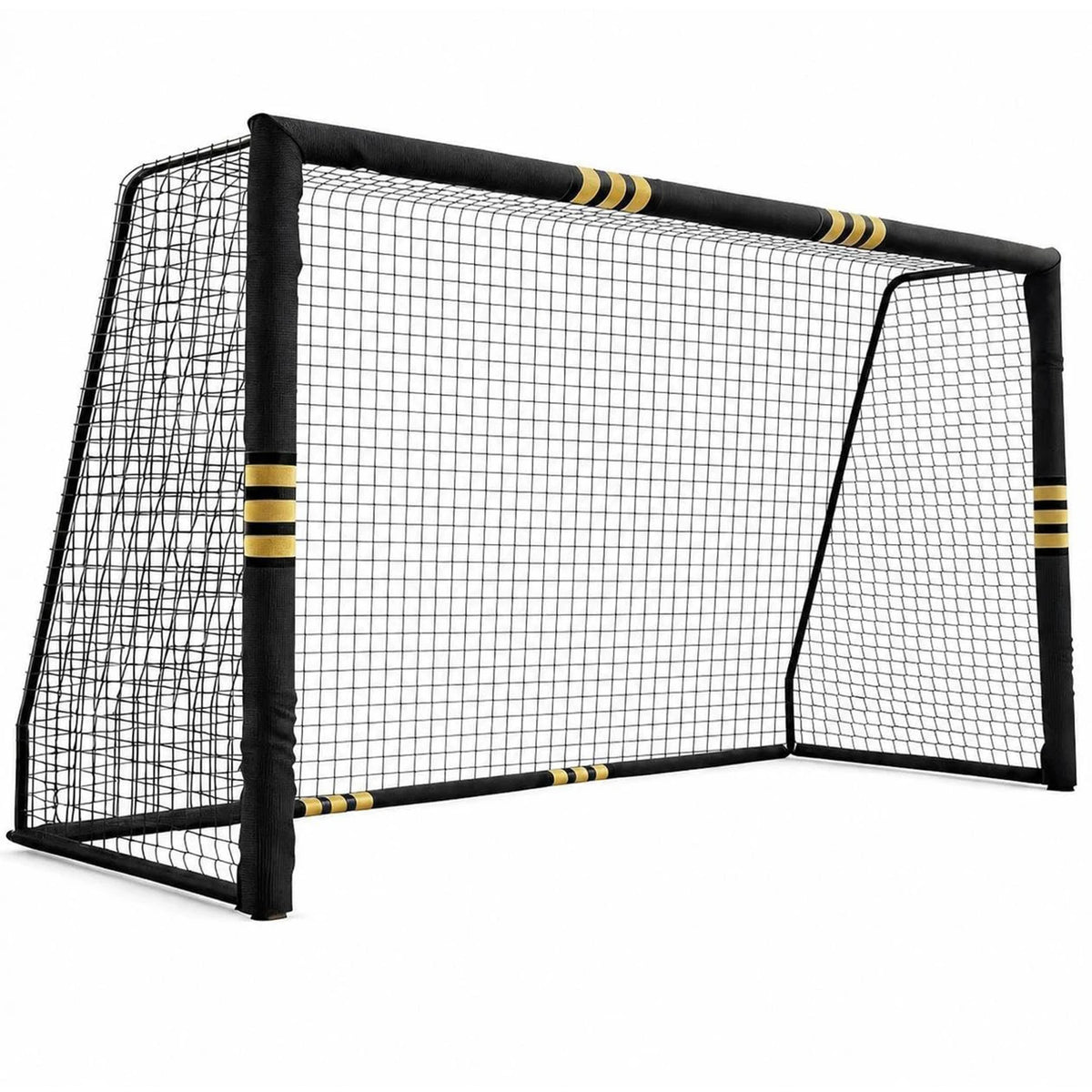 HiMISS Heavy Duty Galvanized Steel Backyard Soccer Goal Net