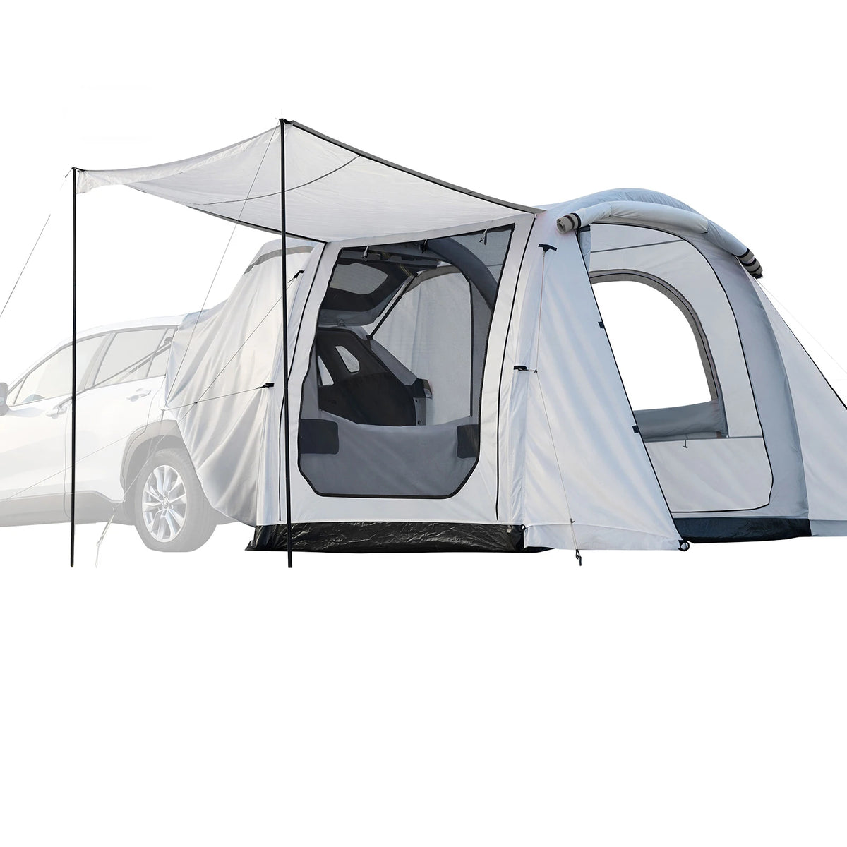 SucceBuy Inflatable SUV Tent With Awning For Outdoor Camping