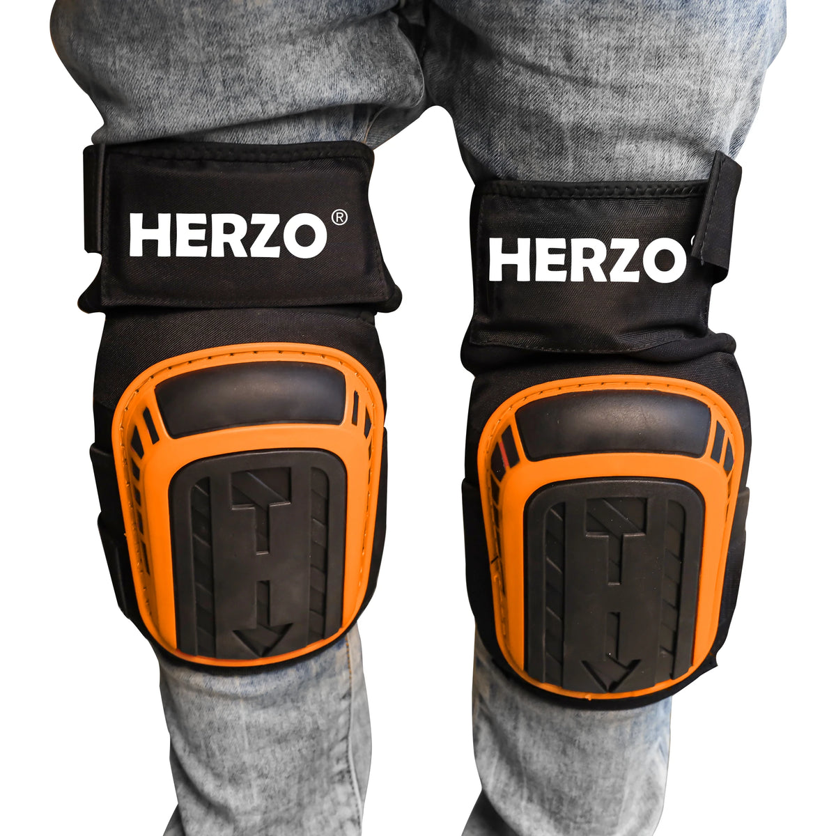 HERZO Heavy Duty Work Knee Pads for Comfortable Protection