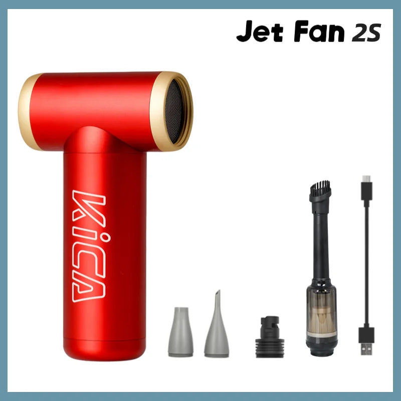 KICA JetFan Portable Rechargeable Air Blower For Outdoor Use