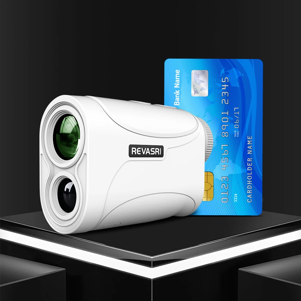 REVASRI Golf Rangefinder With Flag Lock Vibration Alert Slope Mode