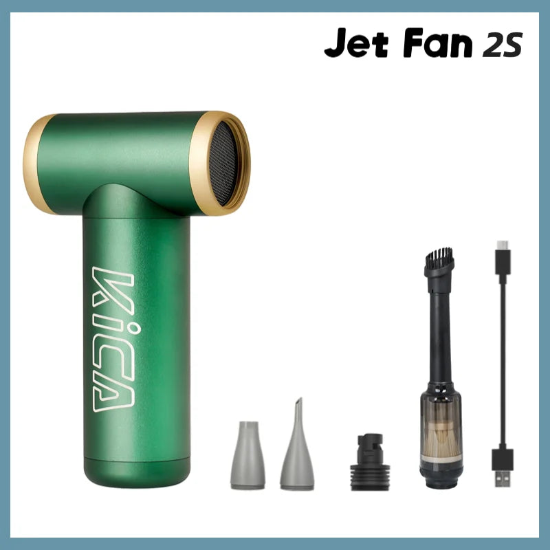 KICA JetFan Portable Rechargeable Air Blower For Outdoor Use