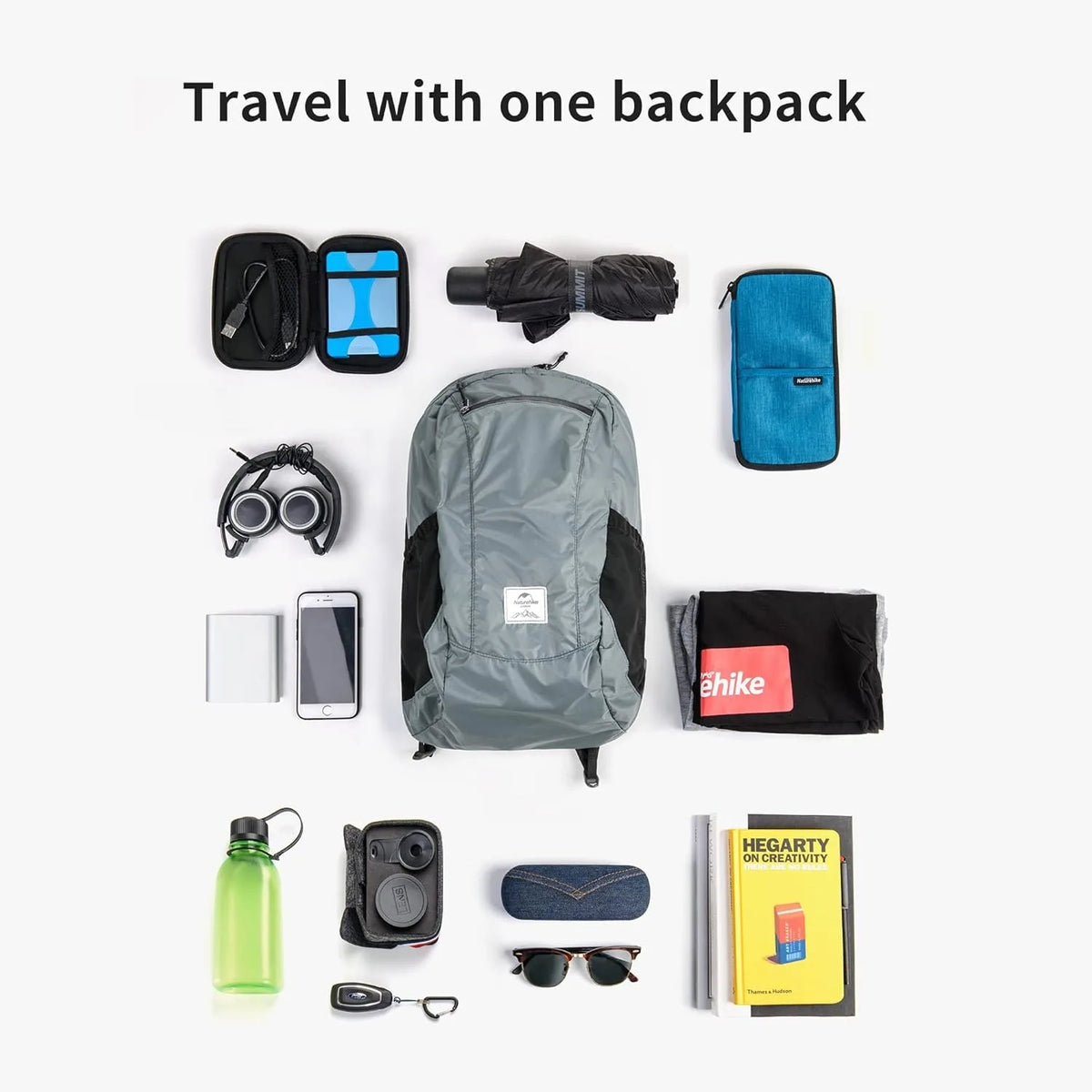 Naturehike Ultralight Waterproof Foldable Hiking Backpack