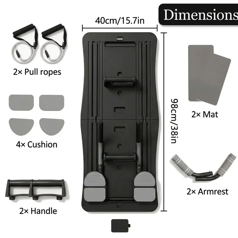 Foldable Pilates Board for Core and Full Body Workouts