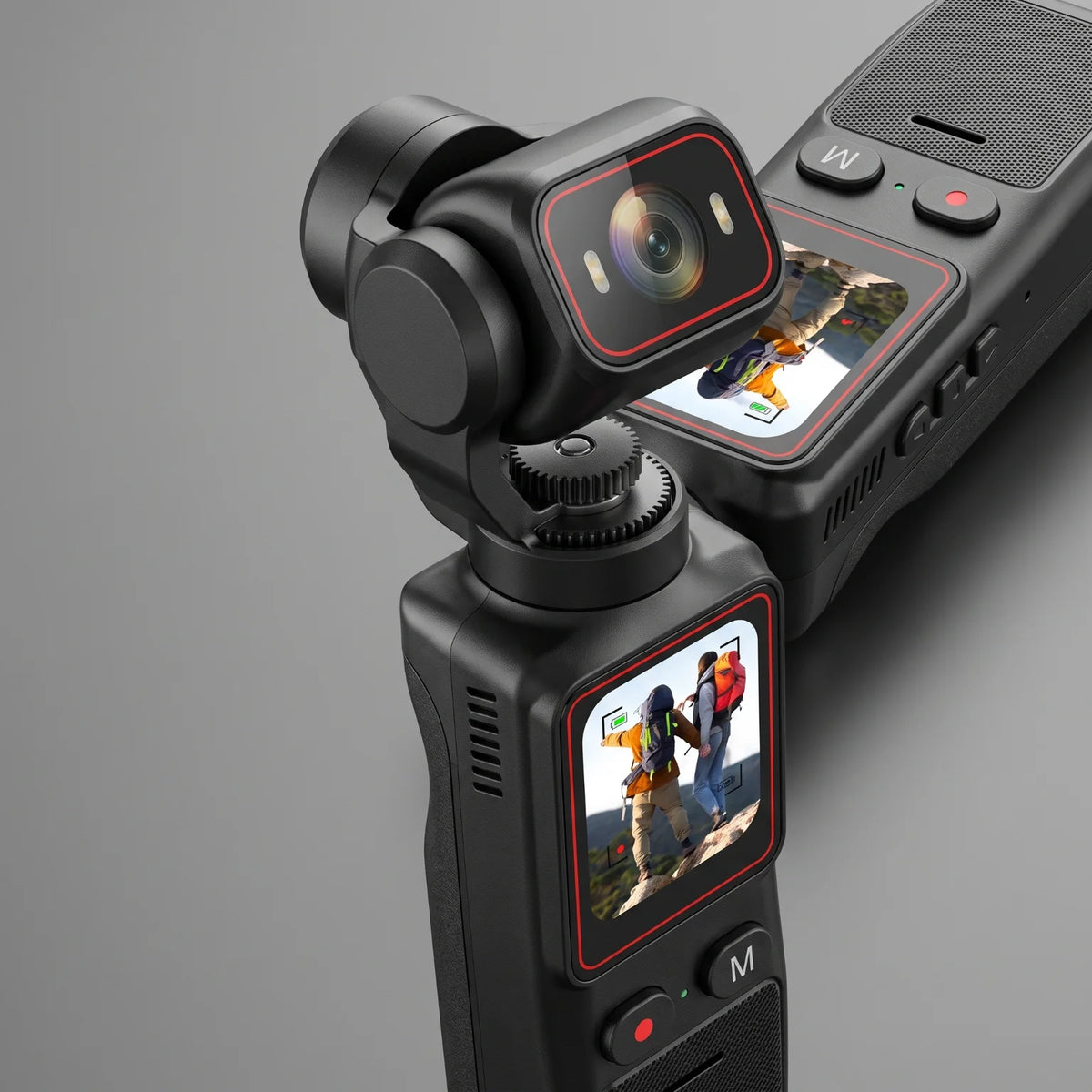 Portable Three Axis Pocket Gimbal Camera for Vlogging and Travel