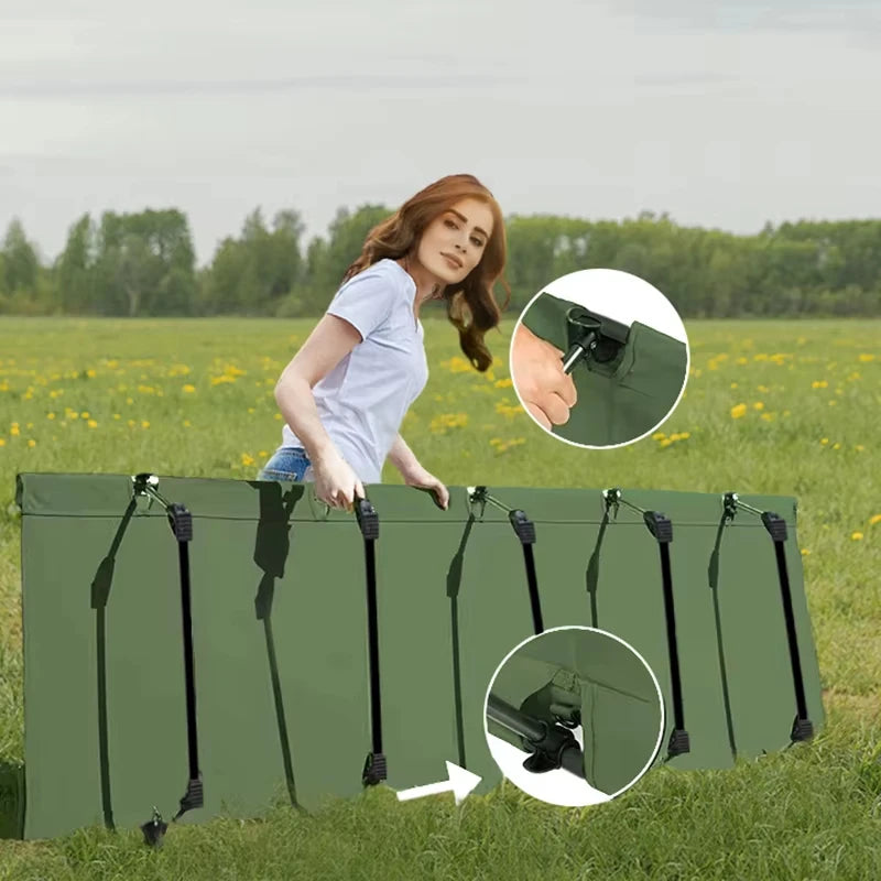 Portable Folding Camping Cot for Outdoor Travel and Backpacking