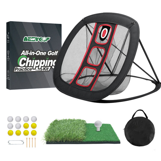 AESWGOF Golf Practice Net for Chipping and Training