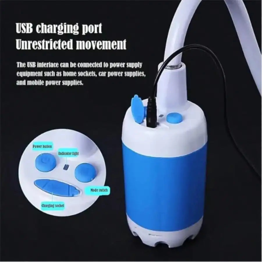 Portable Rechargeable Handheld Camping Shower For Travel And Outdoor Use