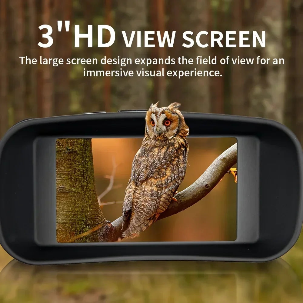 Digital Night Vision Binoculars With Infrared Recording For Wildlife Observation