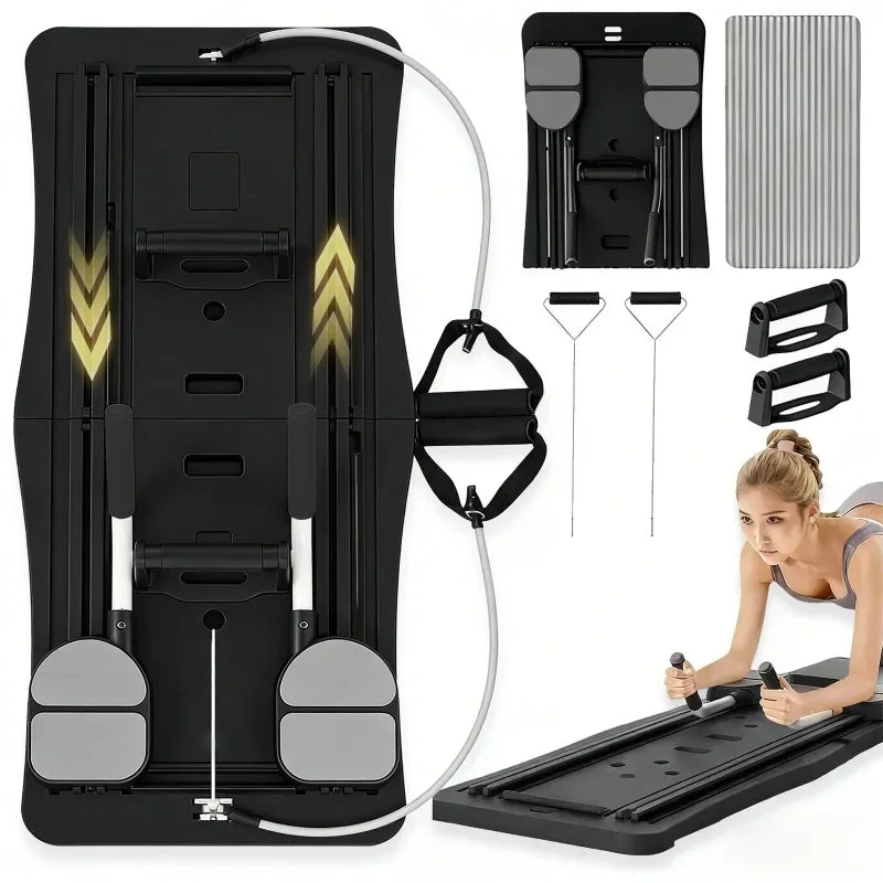 Foldable Pilates Stabilizer Board for Full Body Core Training