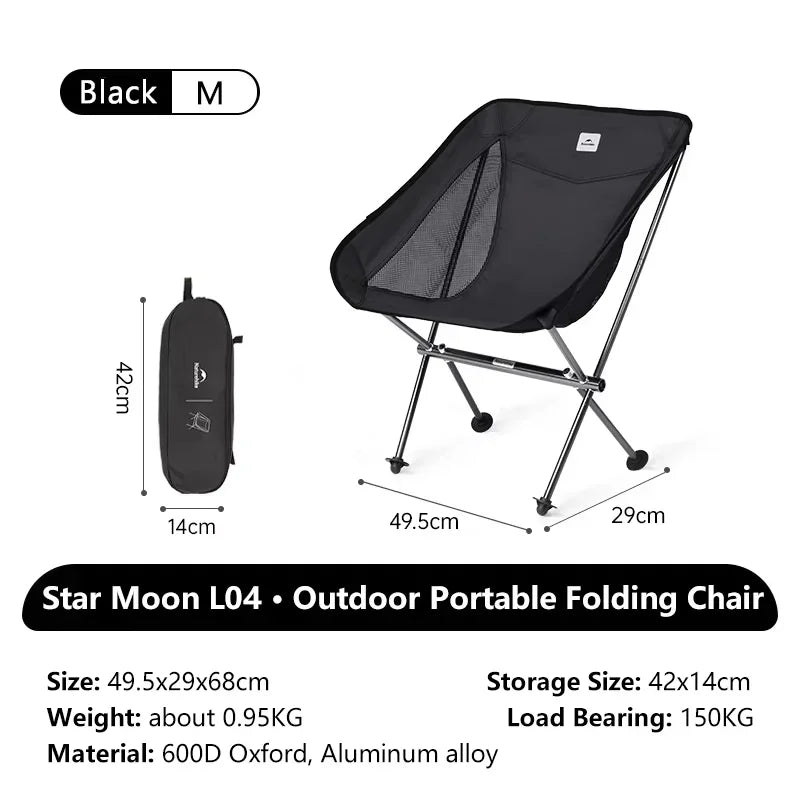 Naturehike Ultralight Folding Outdoor Chair for Camping and Hiking