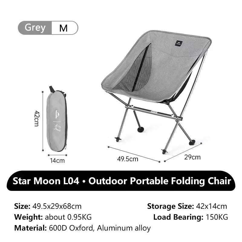 Naturehike Ultralight Folding Outdoor Chair for Camping and Hiking