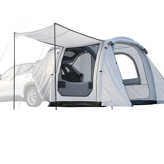 SucceBuy Inflatable SUV Tent With Awning For Outdoor Camping