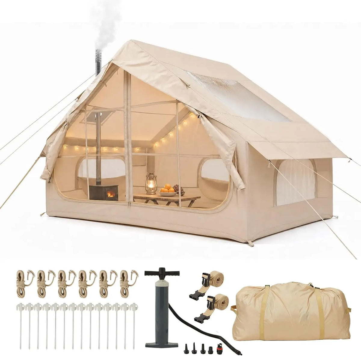 Garvee Inflatable Camping Tent for Outdoor Family Adventures